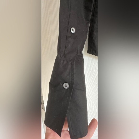 Burberry Classic Black/Nova Check Button-up Cotton Shirt - Picture 3 of 7